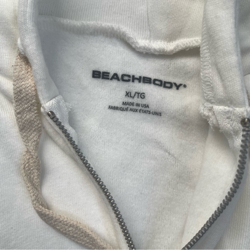 New Beachbody Morning Meltdown Fleece Zip-Up Hoodie - Picture 4 of 5